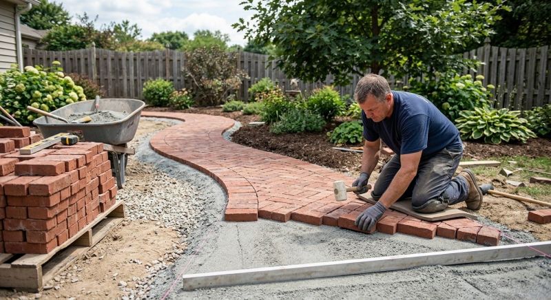 Brick Landscaping Service in West Hartford, CT